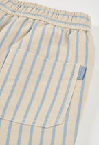 BERMUDAS DE LINO BICOLOR A RAYAS