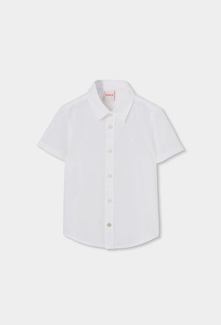 CAMISA DE LINO BLANCA