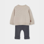 CONJUNTO DE BEBÉ TRICOTOSA PINGÜINO