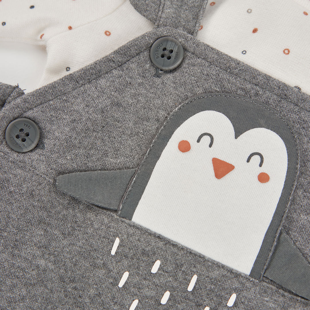 CONJUNTO DE BEBÉ DE PUNTO PINGÜINO