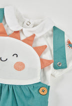 CONJUNTO DE PUNTO LAUREL CON SOLAZO