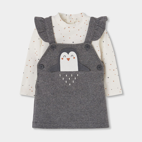 CONJUNTO DE BEBÉ DE PUNTO PINGÜINO