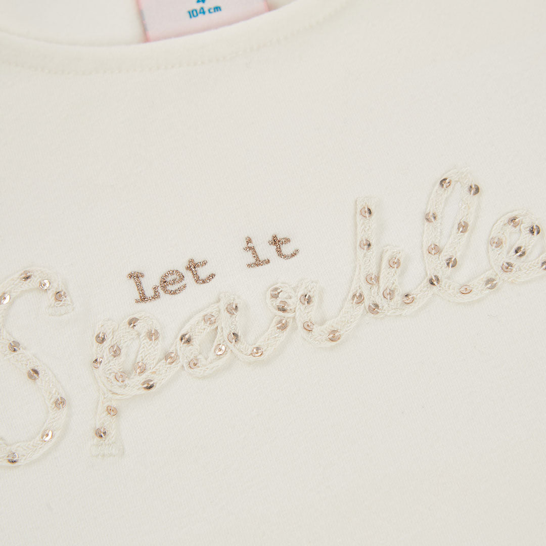 CAMISETA DE MANGA LARGA SPARKLE NIÑA