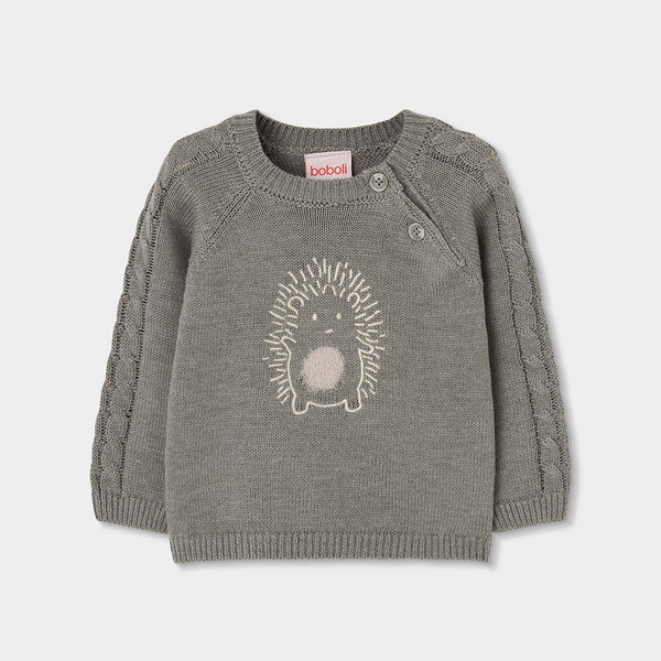 JERSEY DE MANGA LARGA ERIZO PARA BEBÉ