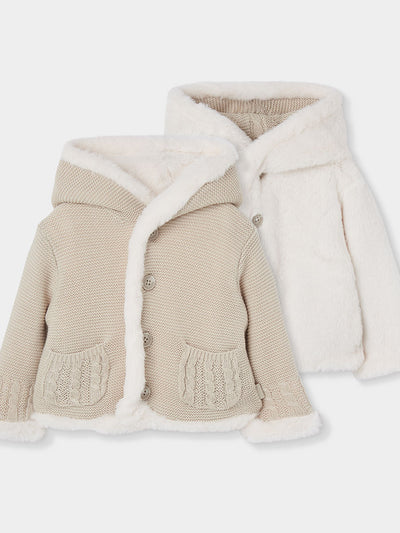 CHAQUETA REVERSIBLE PARA BEBÉ