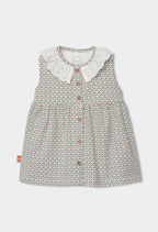 VESTIDO DE PUNTO CON ESTAMPADO GEOMÉTRICO