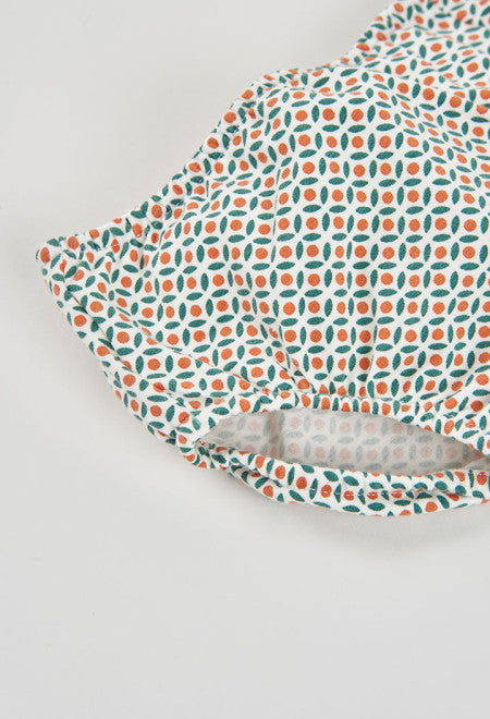VESTIDO DE PUNTO CON ESTAMPADO GEOMÉTRICO