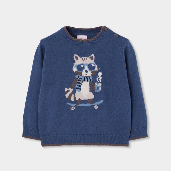 JERSEY DE MANGA LARGA MAPACHE NIÑO