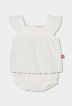 CONJUNTO DE TEJIDO BLANCO