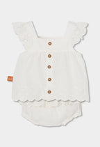 CONJUNTO DE TEJIDO BLANCO