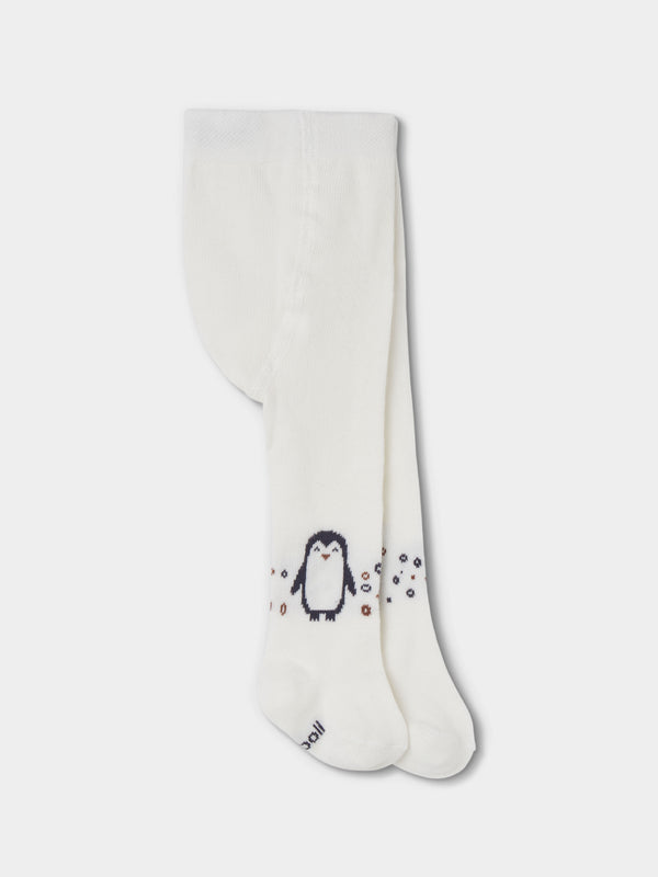 LEOTARDOS DE BEBÉ BLANCO PINGúINO