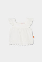 CONJUNTO DE TEJIDO BLANCO