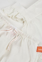 CONJUNTO DE TEJIDO BLANCO