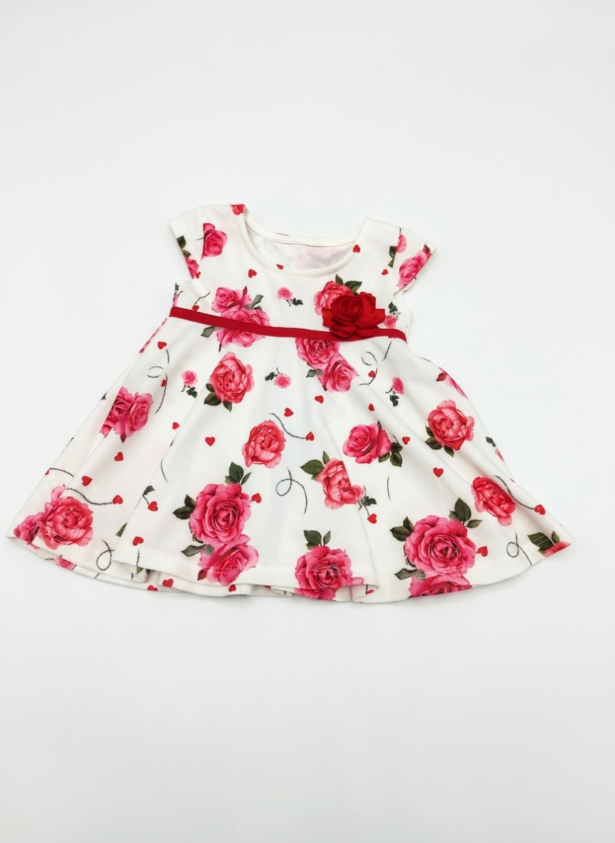 VESTIDO DE ROSAS