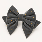 PINZA MOTEADA DE ORO GRIS