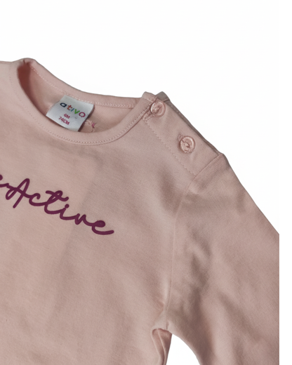 CAMISETA "BE ACTIVE" NIÑA