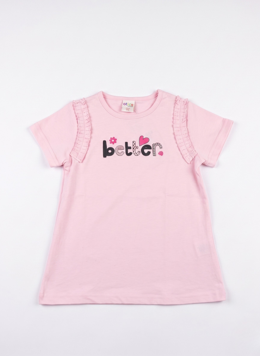 CAMISETA DE MANGA CORTA NIÑA BETTER