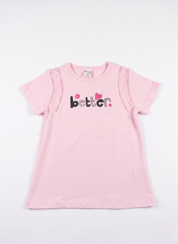 CAMISETA DE MANGA CORTA NIÑA BETTER