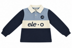 POLO DE RAYAS CELESTE, BLANCO Y MARINO ELEO