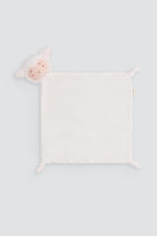 CONJUNTO DE MANTA Y DOUDOU BLANCO