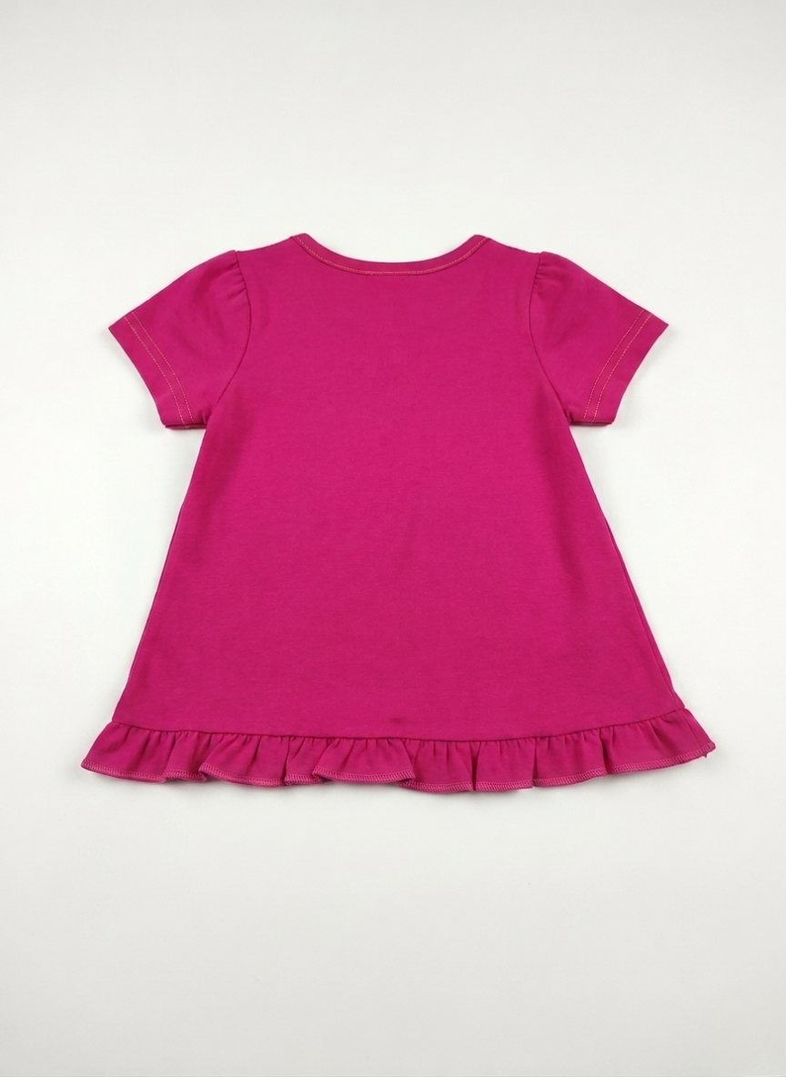 CAMISETA DE MANGA CORTA NIÑA OSITO LOVE