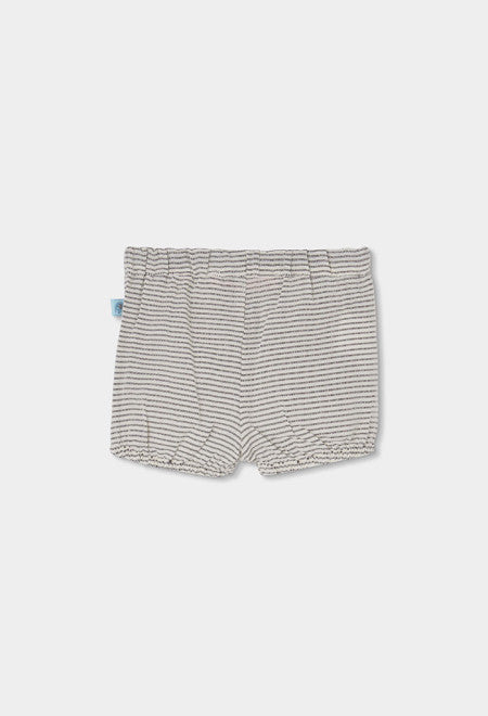 CONJUNTO BLANCO DE PUNTO CON ESTAMPADAO DE ELEFANTES
