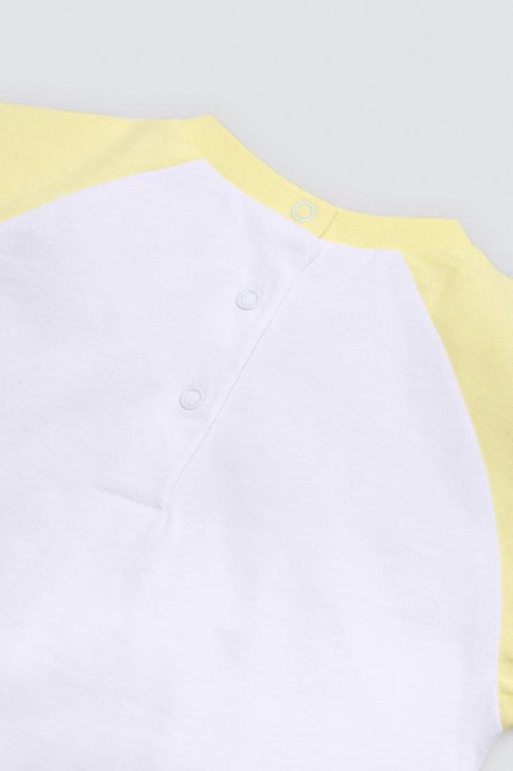 CONJUNTO DE BEBÉ DE MANGA CORTA CON LIMONCITO