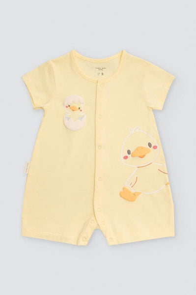 PELELE DE BEBÉ DE MANGA CORTA POLLITO