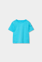 CONJUNTO DE PUNTO CON ESTAMPADO DE ELEFANTES BLANCO