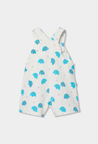 CONJUNTO DE PUNTO CON ESTAMPADO DE ELEFANTES BLANCO
