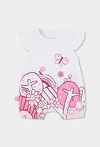 PELELE DE PUNTO BLANCO CON MARIPOSA