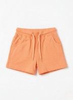 PANTALONES CORTOS DEPORTIVOS NARANJA NIÑA