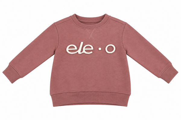 SUDADERA ROSA NIÑA ELEO