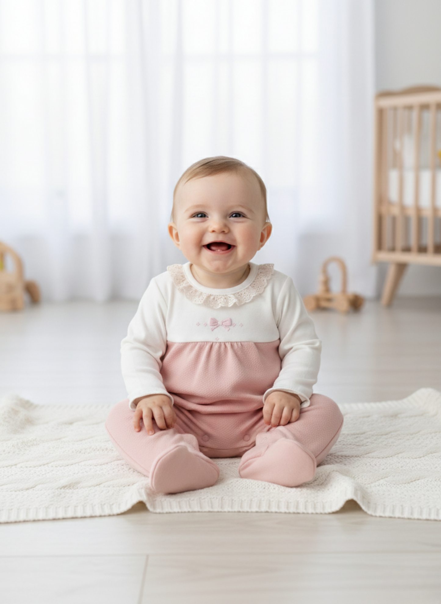 PACK DE 2 PELELES DE MANGA LARGA ROSA Y ESTAMPADO DE FLORES