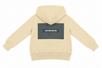 SUDADERA BEIGE CON FORRO BORDADO ELEO