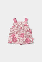 CONJUNTO DE PUNTO CORTO CON ESTAMPADO DE FLORES