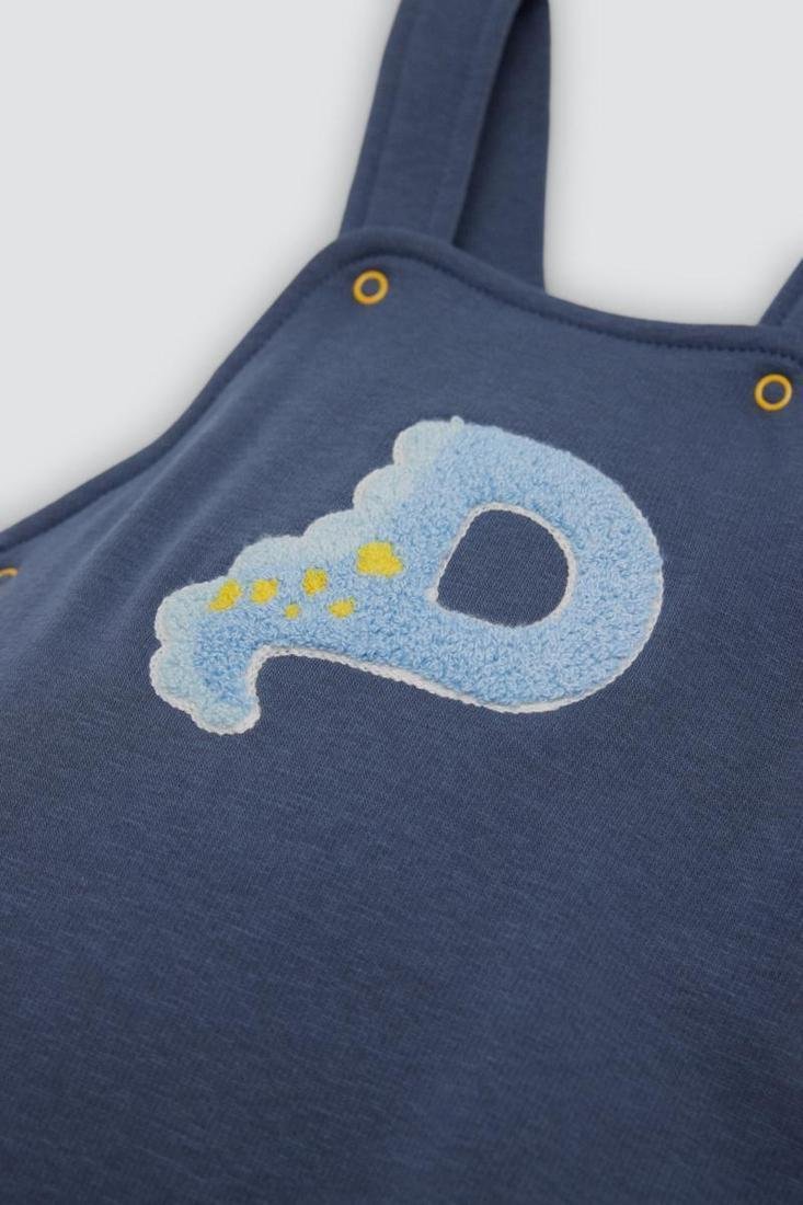 CONJUNTO DE BEBÉ DE MANGA LARGA CON PETO