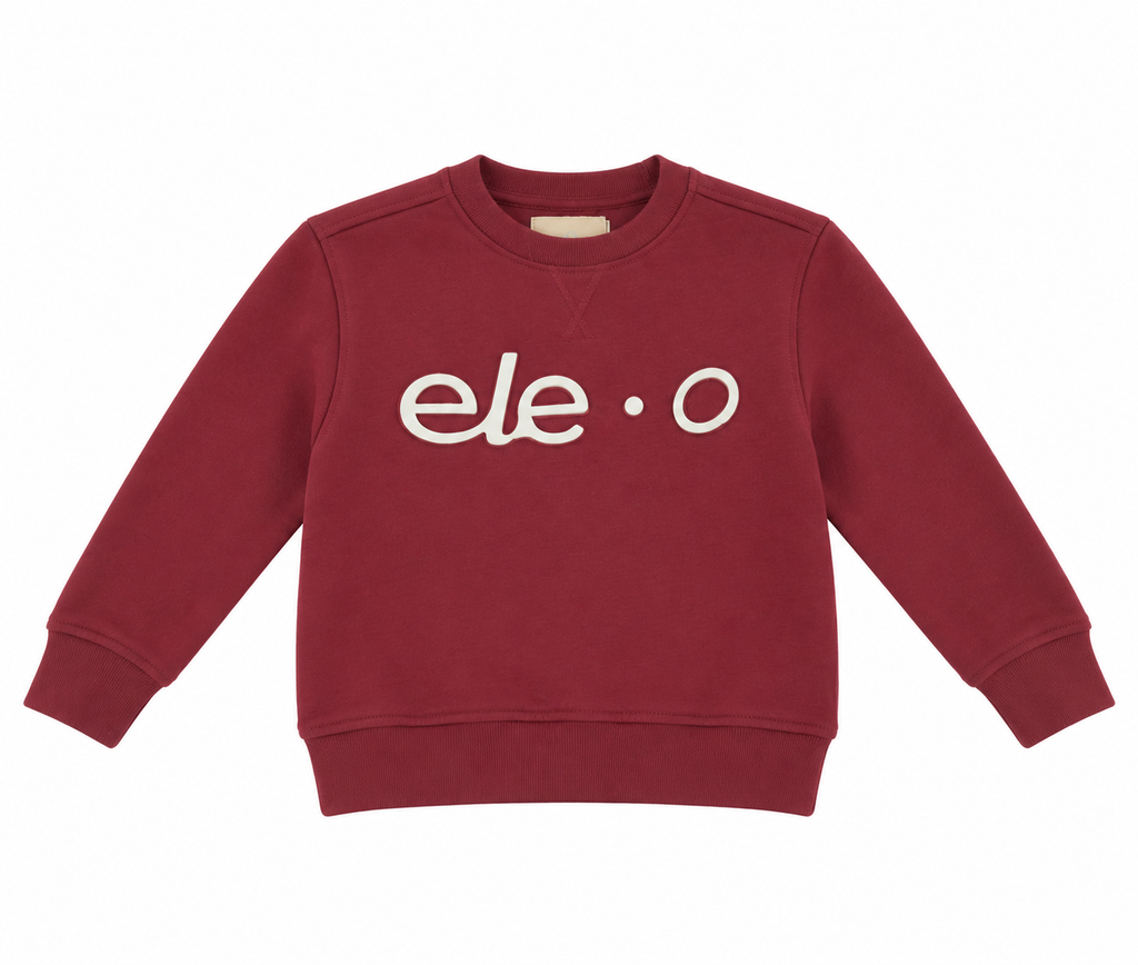 SUDADERA BURDEOS ELEO