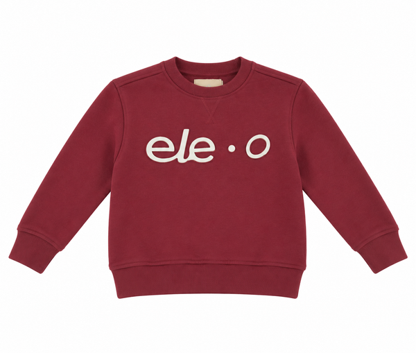 SUDADERA BURDEOS ELEO