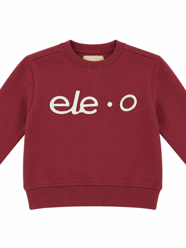 SUDADERA BURDEOS ELEO