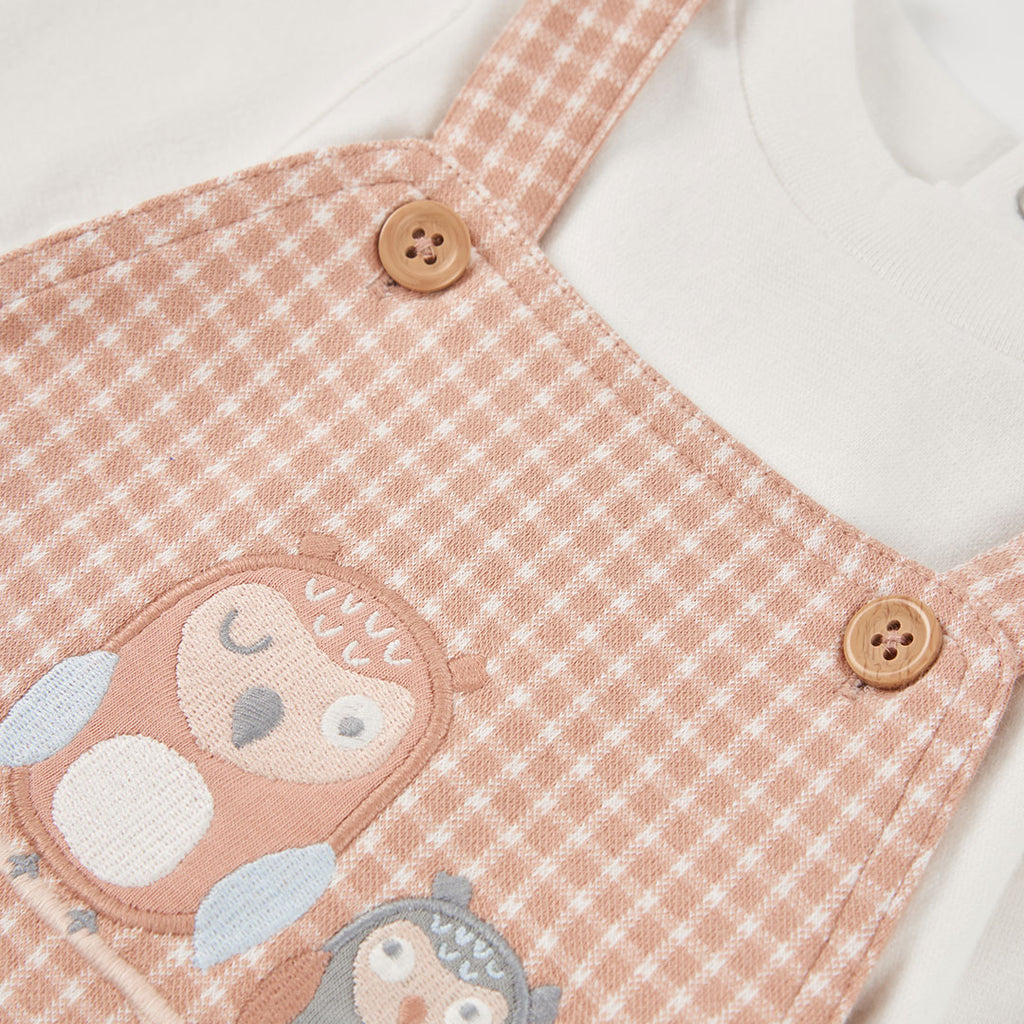 CONJUNTO DE PUNTO DE BEBÉ BÚHO