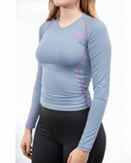 CAMISETA MANGA LARGA MUJER | EKATOM® FIBER