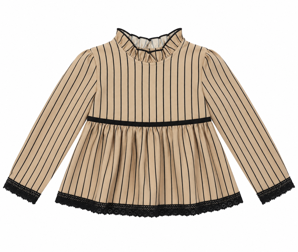 CAMISA NIÑA ESTAMPADA SAFARI
