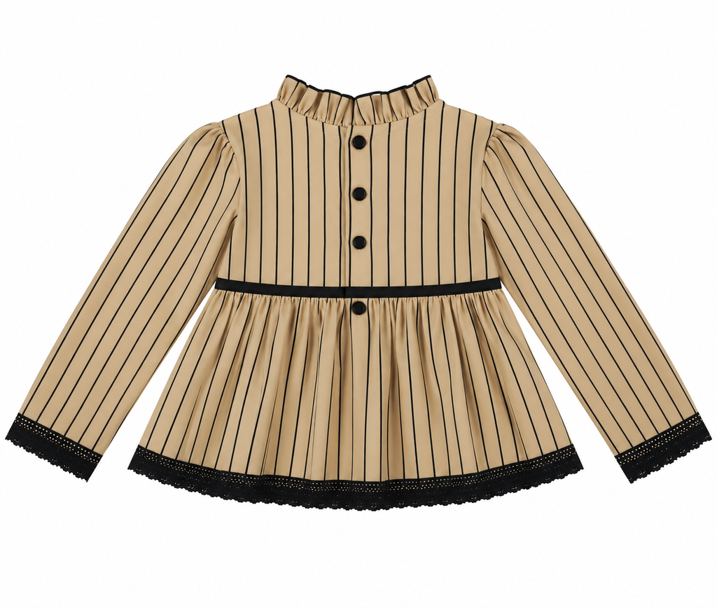 CAMISA NIÑA ESTAMPADA SAFARI