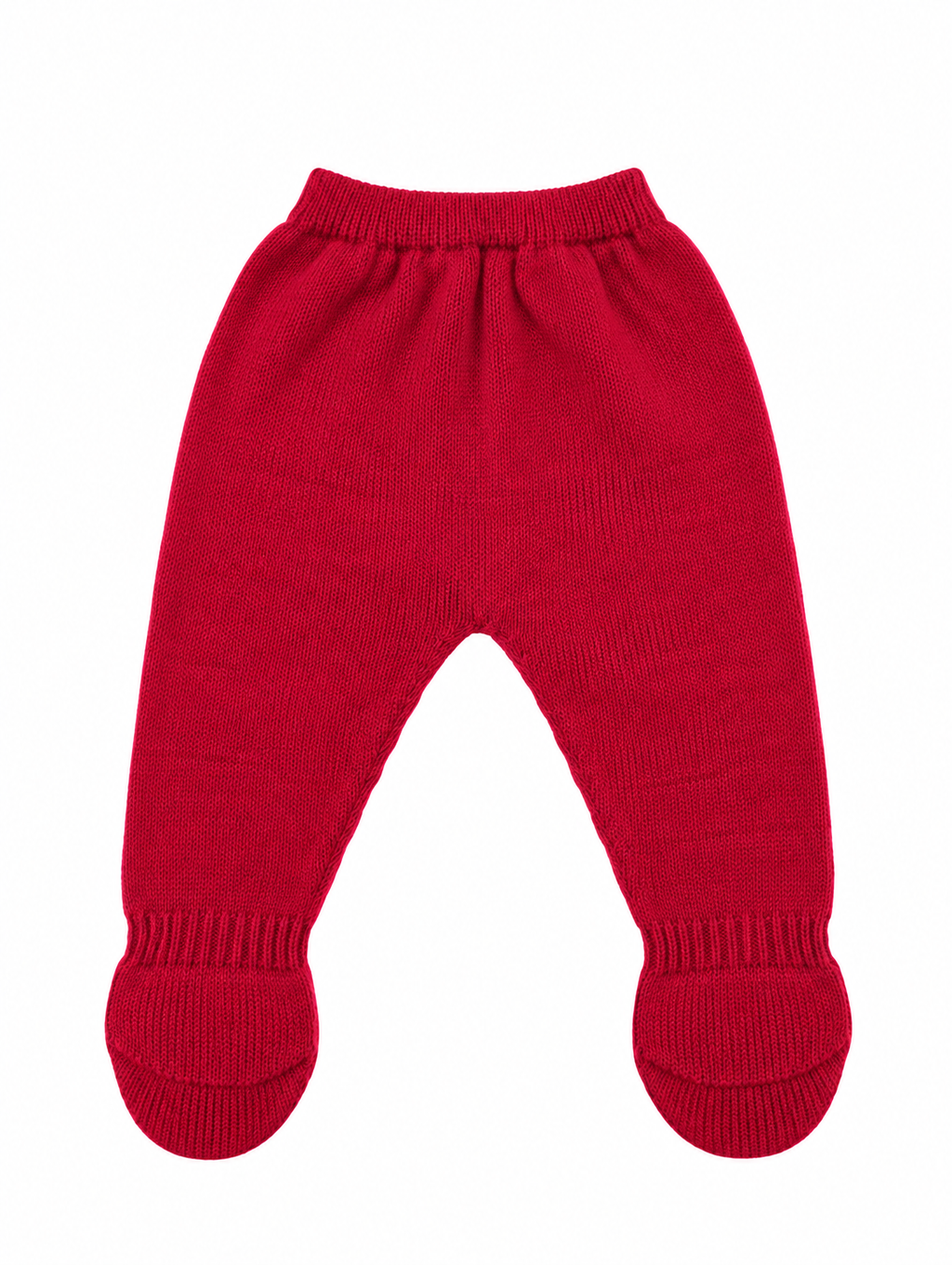 CONJUNTO DE BEBÉ DE LANA MANGA LARGA FUCSIA