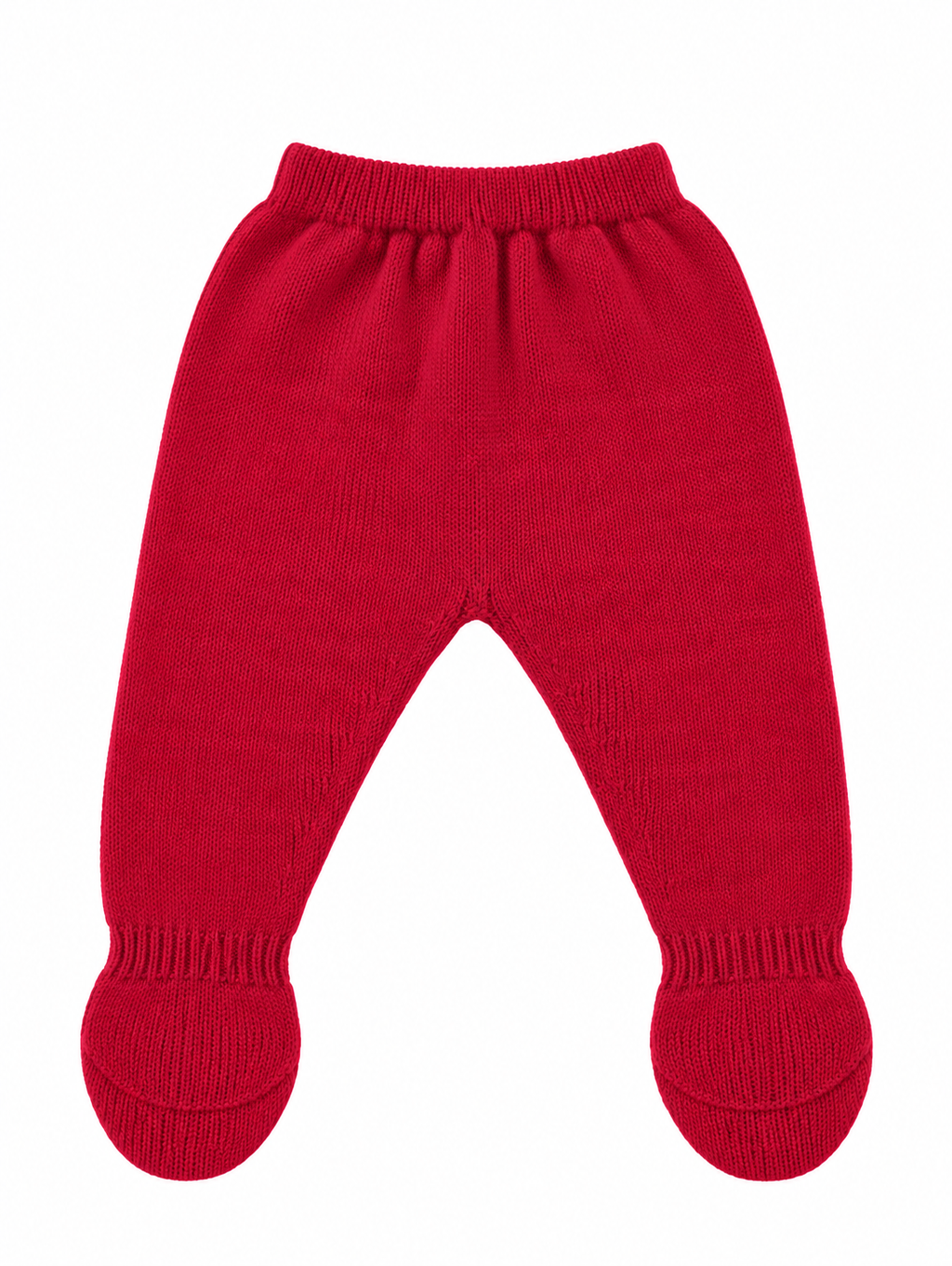 CONJUNTO DE BEBÉ DE LANA MANGA LARGA FUCSIA
