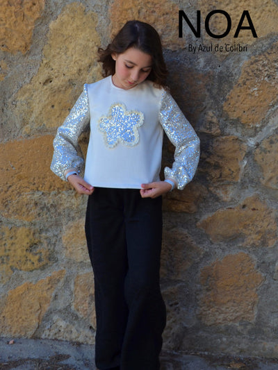 SUDADERA NIÑA SABANA