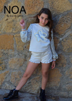 SUDADERA NIÑA SABANA