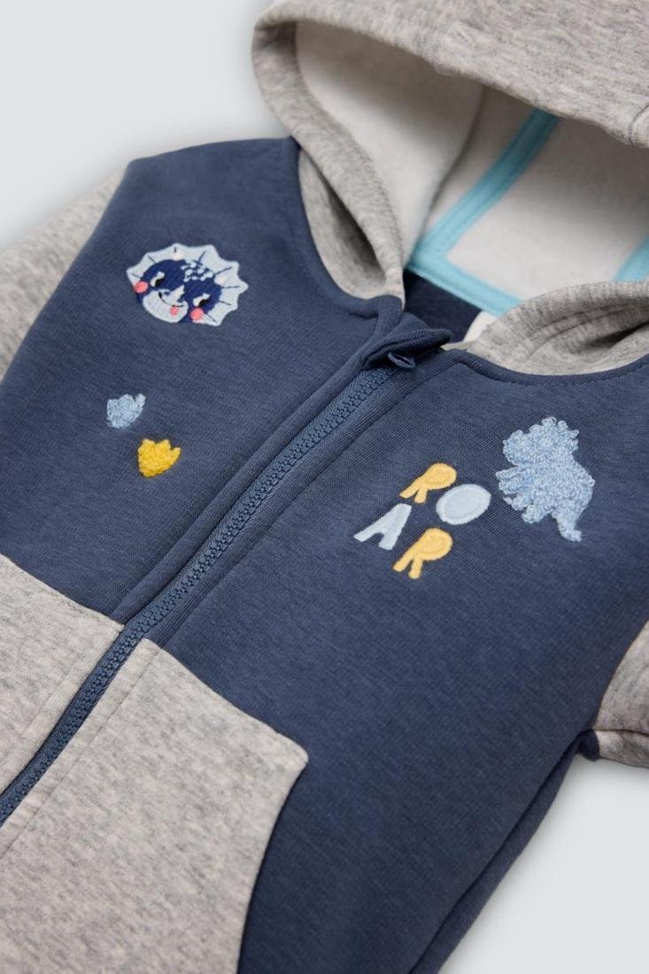 CONJUNTO DE BEBÉ DE MANGA LARGA CON GORRO