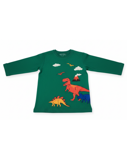 CAMISETA DINOSAURIOS ALGODÓN
